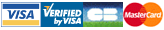 Modalites de paiement, Visa, CB, Mastercard